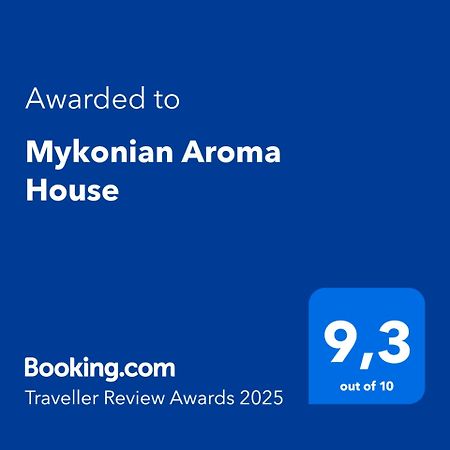 Mykonian Aroma House Lejlighed Ornos  Eksteriør billede